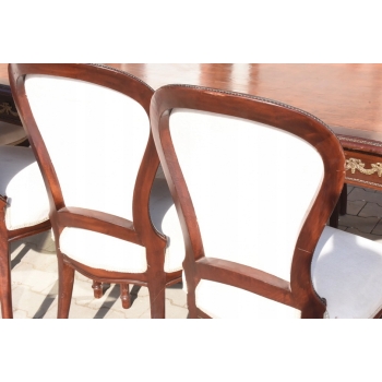 Ludwikowskie Meble Do Jadalni - Stół Krzesła Meble Pomocnik Witryna - BAR