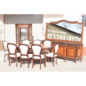 Ludwikowskie Meble Do Jadalni - Stół Krzesła Meble Pomocnik Witryna - BAR