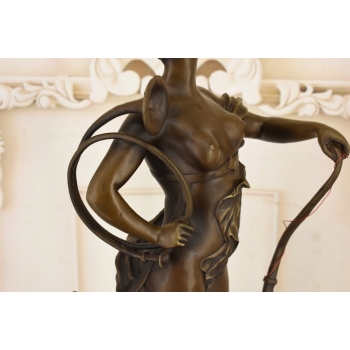Duża Figura Diany - Diana Bogini Łowów i Myśliwych - Figura z Brązu Prezent