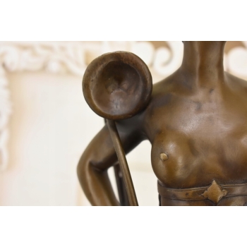 Duża Figura Diany - Diana Bogini Łowów i Myśliwych - Figura z Brązu Prezent