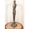 Nowoczesna Modernistyczna Figura Zakochanej Pary - Zakochani z Żeliwa 66 cm