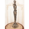 Nowoczesna Modernistyczna Figura Zakochanej Pary - Zakochani z Żeliwa 66 cm