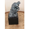 Patynowa Figura Myśliciel - Zamyślony Człowiek - Rzeźba Posąg Rodin 20 cm