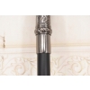 Aluminiowa Laska - Srebrna Głowa Konia - Koń - Stabilna Laska - 3 Części