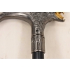 Aluminiowa Laska - Groźna Głowa Wilka - Wilk - Stabilna Laska - 3 Części