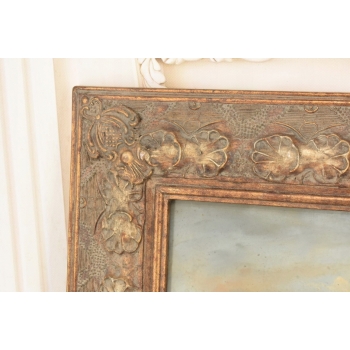 Okręty Wpływające do Portu - Statek Łodzie - Obraz Olejny Marynistyczny