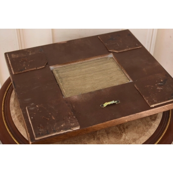 Gondola na Rzece w Wenecji - Wenecja Włochy - Obraz Olejny - Złoto Rama