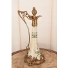 Porcelanowa Karafka Okuta Brązem - Prezent - Kwiat - Prezent