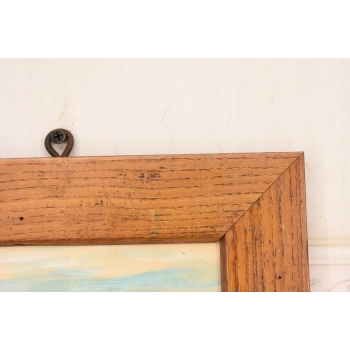 Nikifor Krynicki Stacja Kolejowa w Krynicy - Krynica Obraz Akwarela Ołówek