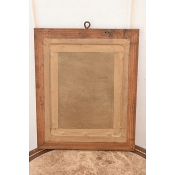 Nikifor Krynicki Stacja Kolejowa w Krynicy - Krynica Obraz Akwarela Ołówek