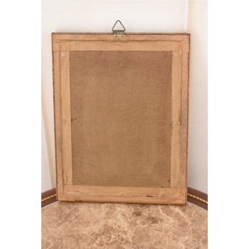 Nikifor Krynicki - Dworzec Kolejowy w Krynicy - Obraz Akwarela Ołówek