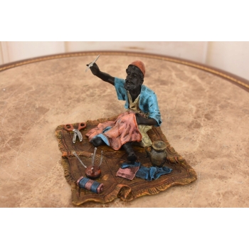 Arabski Krawiec - Arab - Figura Rzeźba z Brązu - Styl Vienna - Kolekcja