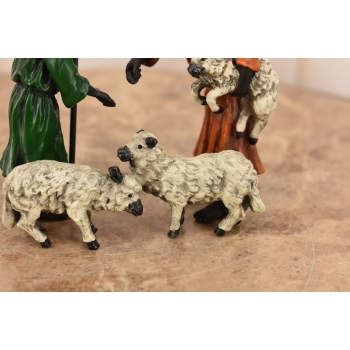 Arabscy Handlarze Owiec - Arab - Figura Rzeźba z Brązu Styl Vienna Kolekcja