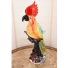 Szkło Murano Style - Kolorowa Papuga - Ptak - Figura Prezent Włoski