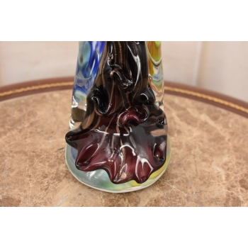 Szkło Murano Style - Kolorowa Papuga - Ptak - Figura Prezent Włoski