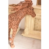 Ogromna Figura - Koń Konik - Rdza - Rzeźba Metalowa Dom - Vintage