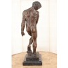 Auguste Rodin Adam - Posąg Akt Mężczyzny - Sygn Rzeźba Figura z Brązu 38cm
