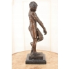 Auguste Rodin Adam - Posąg Akt Mężczyzny - Sygn Rzeźba Figura z Brązu 38cm