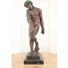 Auguste Rodin Adam - Posąg Akt Mężczyzny - Sygn Rzeźba Figura z Brązu 38cm