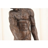 Auguste Rodin Adam - Posąg Akt Mężczyzny - Sygn Rzeźba Figura z Brązu 38cm