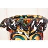 Kolorowy Wazon 3D - Twarz Głowa - Szkło Murano Style Dekoracja