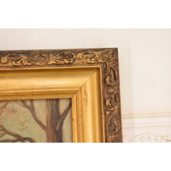 Jerzy Kossak - Ułan Na Koniu w Czasie Zimy - Polski Obraz Olejny