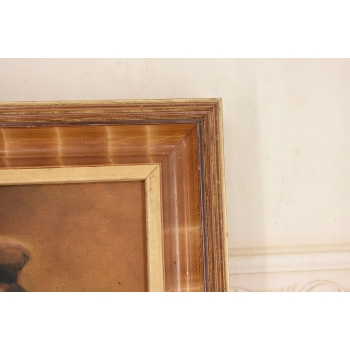 M. Lisowski - Żyd Liczący Pieniądze - Obraz Olejny Symbolizujący Szczęście