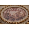Kryształowe Barokowe Lustro - Złoto Kremowe - 235 x 130 cm - Arystokracja