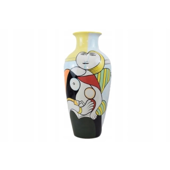 Porcelanowy Wazon - Porcelana - Abstrakcja - Ozdoba