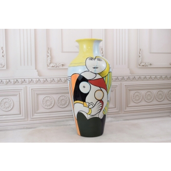 Porcelanowy Wazon - Porcelana - Abstrakcja - Ozdoba