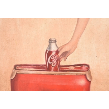 Portret Marilyn Monroe - 1960 - Obraz Olejny Na Płótnie - Sygnowany MM