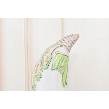 Dwie Porcelanowe Donice Wazony Konsole na Ścianę - Konsola Porcelana