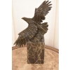 Latający Orzeł - Figura Orła z Brązu - Rzeźba Ptak - Dekoracja Brąz