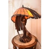 Lampa Witrażowa Styl Tiffany - wg Peter Behrens- Lampa Biurowa Parasol