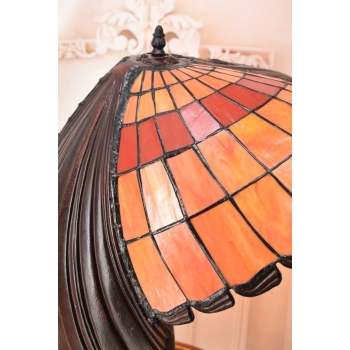 Lampa Witrażowa Styl Tiffany - wg Peter Behrens- Lampa Biurowa Parasol