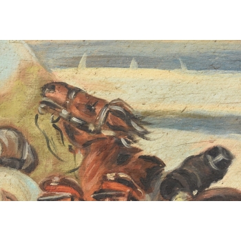 Jerzy Kossak - Polscy Żołnierze - Polski Obraz Olejny