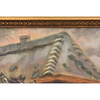 Jerzy Kossak - Polscy Żołnierze Wracający z Wojny - Polski Obraz Olejny