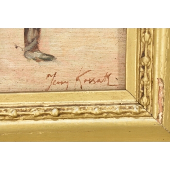 Jerzy Kossak - Powrót z Wojny - Polski Obraz Olejny