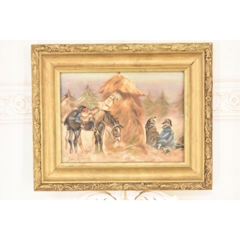 Jerzy Kossak - Odpoczynek - Polski Obraz Olejny