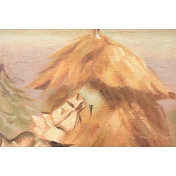 Jerzy Kossak - Odpoczynek - Polski Obraz Olejny