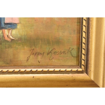 Jerzy Kossak - Patrol - Polski Obraz Olejny