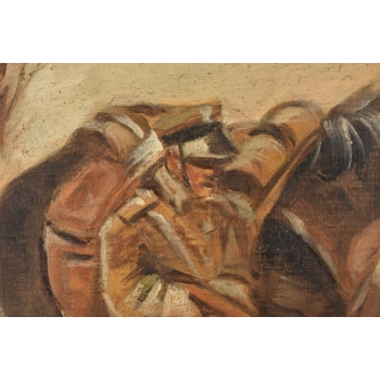 Jerzy Kossak - Powrót z Bitwy - Polski Obraz Olejny