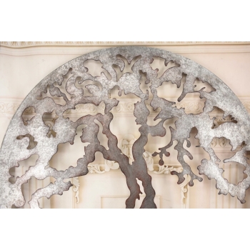 Drzewo Życia - Okrągły Dekor Ścienny - Dekoracja Wisząca - Ozdoba