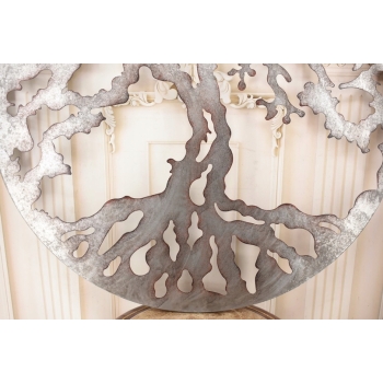 Drzewo Życia - Okrągły Dekor Ścienny - Dekoracja Wisząca - Ozdoba