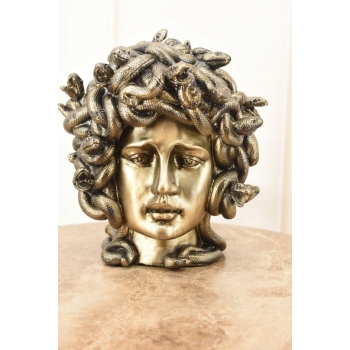 Grecka Głowa Meduzy - Popiersie Medusa - Mitologia - Figura Prezent