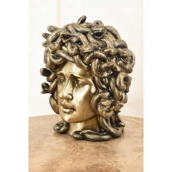 Grecka Głowa Meduzy - Popiersie Medusa - Mitologia - Figura Prezent