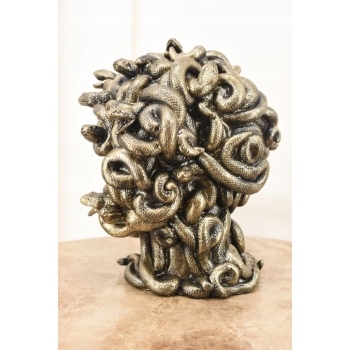 Grecka Głowa Meduzy - Popiersie Medusa - Mitologia - Figura Prezent