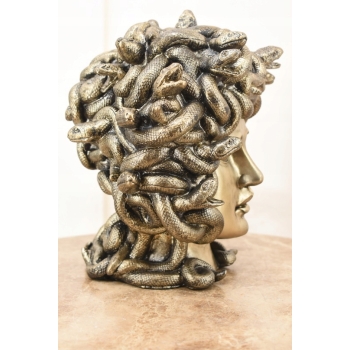 Grecka Głowa Meduzy - Popiersie Medusa - Mitologia - Figura Prezent