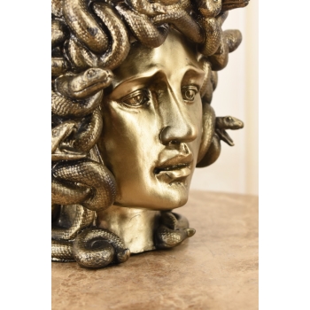 Grecka Głowa Meduzy - Popiersie Medusa - Mitologia - Figura Prezent