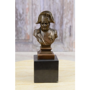 Napoleon Bonaparte - Popiersie - Francuski Bohater - Figura z Brązu Rzeźba